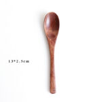 Wooden spoon baby eating spoon - Image 9
